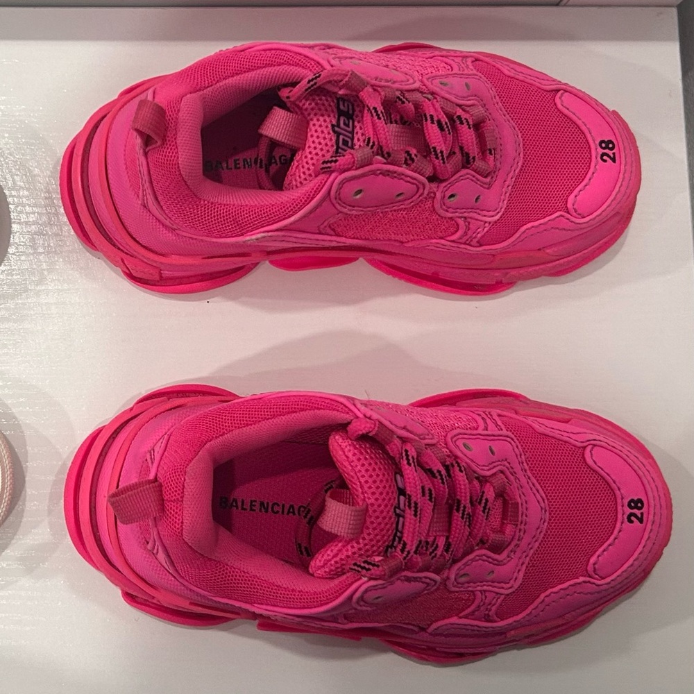 Kids Balenciaga Triple S Sneakers